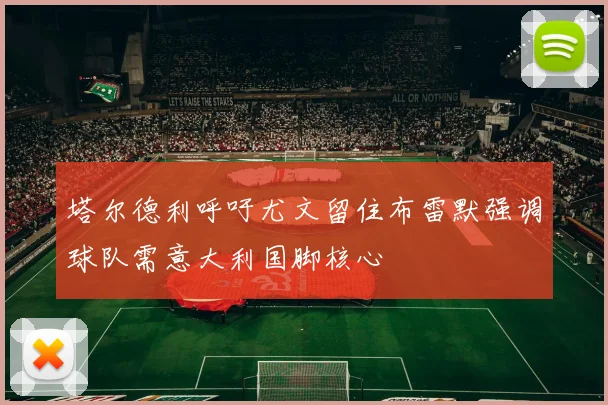 塔尔德利呼吁尤文留住布雷默强调球队需意大利国脚核心